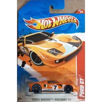 Hot Wheels Thrill Racers - Ford GT laranja