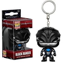 Funko Pop! Chaveiro Keychain Power Rangers Black Ranger
