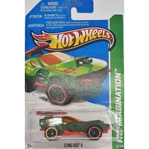*Embalagem danificada* *T-Hunt* Hot Wheels Imagination - Sting Rod II