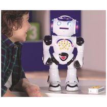 Robô Inteligente Canta e Dança com Controle Remoto para Crianças de 4 Anos ou Mais, LEXIBOOK ROB50US, Azul