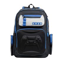 Mochila Escolar Masculina Video Game Preta