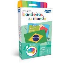 CARTAS GENIAIS - BANDEIRAS DO MUNDO - TOYSTER
