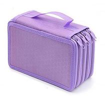 Estojo Box Escolar Com Divisorias/grande Capacidade Com 4 Niveis E Ziper 72 Canetas Cor:l