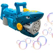 Pistola De Bolhas De Sabão Tubarão Super Bolhas