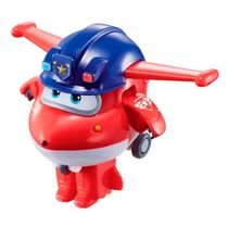Super Wings Mini Change Em Up Policial Jett - Fun Divirta-se