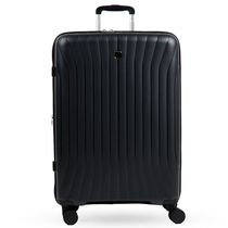 Mala Média 23 Kg Polipropileno 4 Rodas Swiss One Topázio Preta