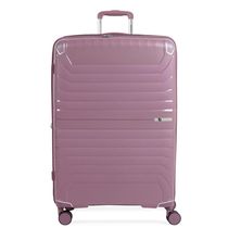 Mala Grande 32 Kg Polipropileno 4 Rodas Swiss One Onix Lilás