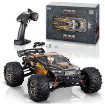 Carrinho de Controle Remoto para Adultos Off Road 116 Escala Até 33 km por hora, Recarregável, TORXXER, Laranja