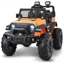 Carro Elétrico Infantil a Bateria 24V 2 Assentos com 3 Velocidades Motor Potente 480W, BLITZSHARK SRK 0935 MAX, Preto