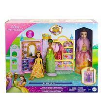 Boneca Bela Princesa Disney Closet Para o Baile Mattel HXV69