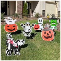Kit Decoração de Halloween para Quintal com 6 Unidades
