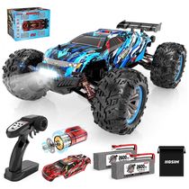 Carrinho de Controle Remoto 68km, h 4x4 Off Road para Adultos e Crianças, Hosim, Azul