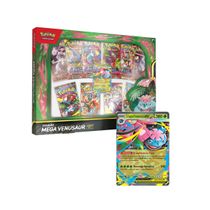 Pokémon TCG Cartas Box Coleção Mega Venusaur Ex
