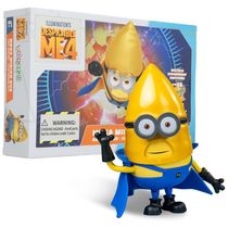 Minion Mega Gus com 12 cm de Altura e 3 Expressões Faciais Mutáveis para Crianças Acima de 8 Anos