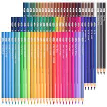 Conjunto de 80 lápis de cor Shuttle Art, Cores Únicas para Colorir Adultos, Lápis de Cor de Núcleo Macio, Suprimentos de Desenho para Iniciantes