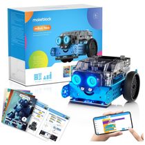 Robô de Programação Neo do mBot de Codificação Compatível com suporte a Scratch e Python WiFi e IoT, MAKEBLOCK, Azul