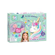 Conjunto De Acessórios - DIY - Tiaras Mundo do Unicórnio - Fanfun