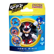 Mini Boneco Elástico Do Shadow (Novo) - Goo Jit Zu Sonic