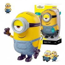 BONECO MINIONS STUART FALA 10 FRASES 24CM - NOVABRINK