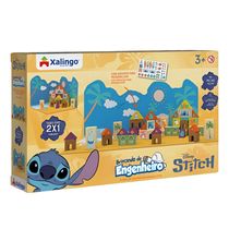 BLOCOS DE MONTAR BRINCANDO DE ENGENHEIRO STITCH - XALINGO