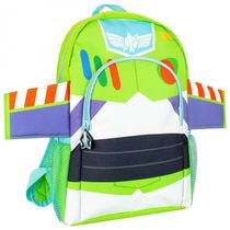 Mochila Escolar Infantil 33cm Disney Toy Story Buzz Lightyear, Verde
