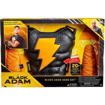 Adão Negro Fantasia Completa Black Adam Com Som Sunny - 3085