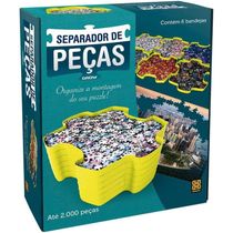 Separador De Quebra Cabeça Peças Puzzle Grow - 2530