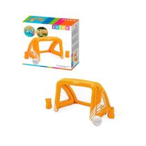 Trave Gol Futebol Polo Aquático Inflável Flutuante Piscina