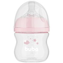 Mamadeira Buba Easy Flow Nuvem 120ml Rosa