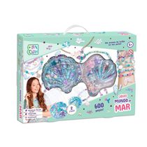 Conjunto De Miçangas - Jóias Fundo Do Mar - Fan Fun