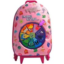 Mochila De Rodinhas 3d Maxtoy Divertidamente Roleta 3862bm24