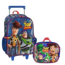Kit Mochila De Rodinhas E Lancheira Sortido Toy Story