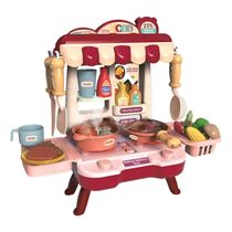 KIT MINI CASA ENCANTANDA 34 PECAS LUZ E SOM SOLTA FUMAÇA - ZIPPY TOYS