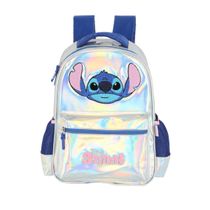 Mochila Infantil Luxcel Stitch Prata