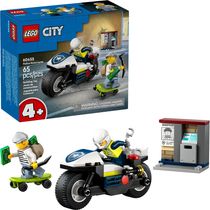 Lego City Perseguição de Moto da Policia 60455 com 104 Peças