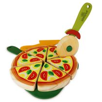 Kit Pizza Brinquedo em Madeira