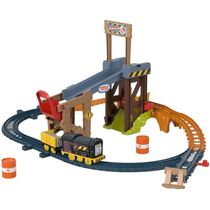 THOMAS E SEUS AMIGOS PISTA MOTORIZADA DE CONSTRUÇÃO DIESEL - FISHER PRICE