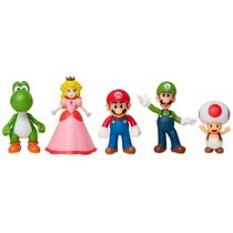 SUPER MARIO KIT COM 5 FIGURAS - SUNNY