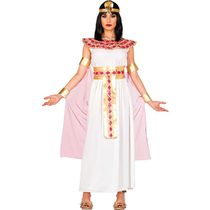 Fantasia Cleopatra Luxo Feminina Adulta Deusa Rainha Egito