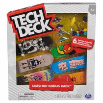 Kit 3 Skate De Dedo E Acessórios Toy Machine - Tech Deck