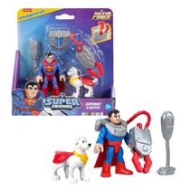 Conjunto de Boneco de Ação e Acessórios - Imaginext DC Super Friends - Fisher Price - Mattel