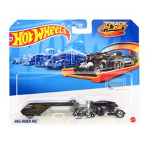 Rad Rider Rig - Caminhão Track Fleet - 1/64 - Hot Wheels - Mattel