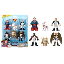 Multipack c/ 6 Figuras - Superman Filme - Imaginext DC Super Friends - Fisher Price - Mattel