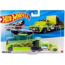 Rock N' Race + The Gov'ner - Caminhões de Transporte - Super Rigs - 1/64 - Hot Wheels