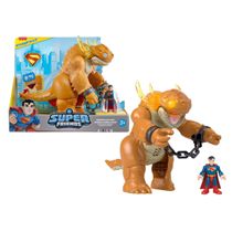 Conjunto Superman vs Kaiju c/ Som e Luz - Imaginext - Superman Filme - DC Super Friends - Fisher Price - Mattel