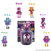Mini Boneca Monster High Poções Monstro - Modelo Surpresa com Revelação na Água - Mattel