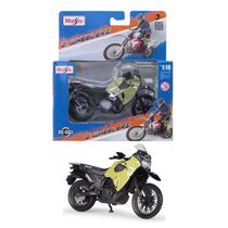 Moto Kawasaki KLR650 - 2 Wheelers - 1/18 - Maisto