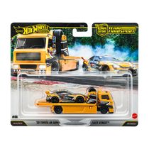 Toyota GR Supra + Fleet Street  - Team Transport - 1/64 - Hot Wheels Premium