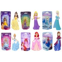 Kit c/ 6 Mini Bonecas Princesas Disney HLX37 - Mattel