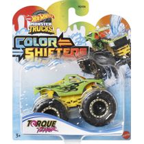 Torque Terror CS - Monster Trucks Color Shifters - Muda de Cor - 1/64 - Hot Wheels - Mattel